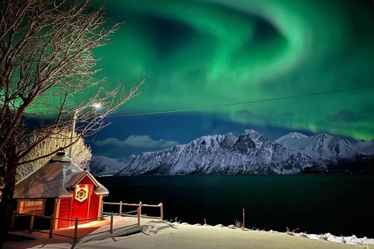 Innsletta Holiday Home Harstad Esterno foto